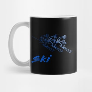 ski you later winter sports ski racing Design Gift Mug